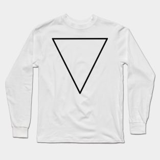 Water Element Symbol Long Sleeve T-Shirt